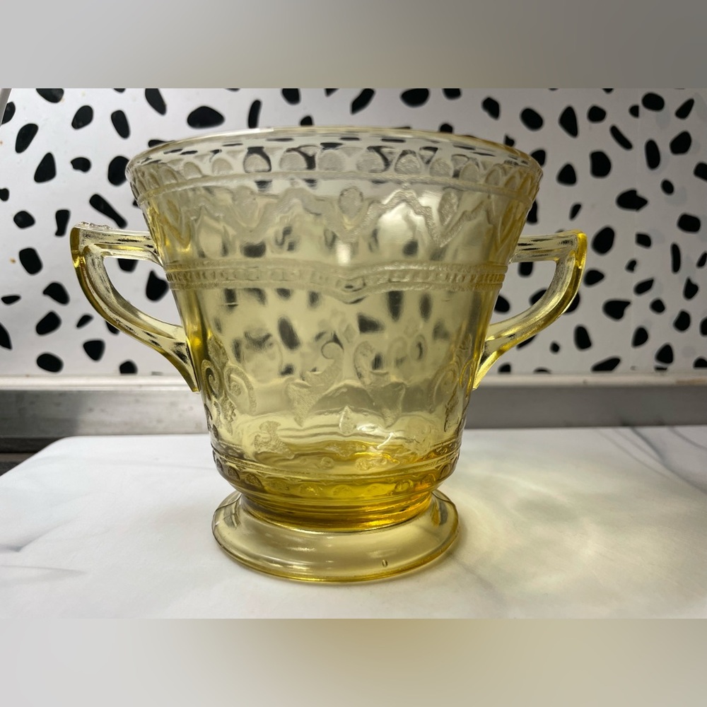 Depression Glass, Federal Sugar Bowl